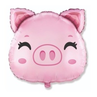 Ballon Piggy 60 x 60 cm - Conver Party