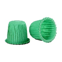Caissettes pour cupcakes de 3,4 cm plissées et colorées - Decora - 35 unités