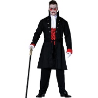 Déguisement d'empereur vampire pour homme