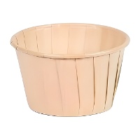Capsules pour cupcakes de 5 cm kraft - 50 unités