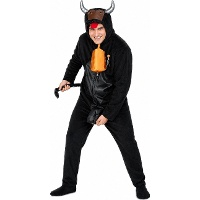 Costume de taureau fainéant