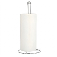 Porte-rouleau en métal argenté balle