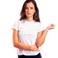 T-shirt femme 135g 100% polyester respirant - 1 pièce