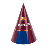 Chapeaux côniques officiels du FC Barcelona - lot de 6