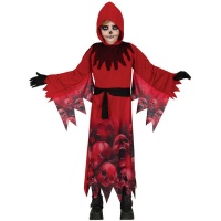 Costume de faucheur rouge pour enfants