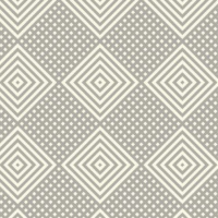 Tissu de coton à carreaux et losanges Billy - Indigo