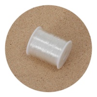 Bobine de 20 m de fil élastique transparent