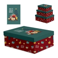 Boîte de Tió de Nadal - 3 unités