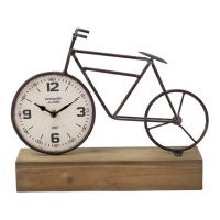 Horloge de table vélo avec socle - DCasa