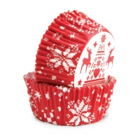 Capsules pour cupcakes de Noël - Scrapcooking - 36 pcs.