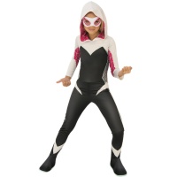 Costume Gwen de Spiderman dans le Spider-verse pour enfants