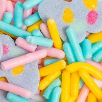 Vermicelles décoratifs aux papillons - 57 g