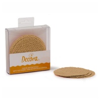 Disques antidérapants de 9 cm - Decora - 10 pcs.