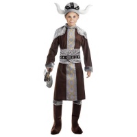 Costume de Viking brun et gris pour enfants