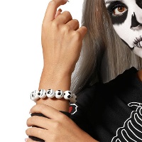 Bracelet de tête de mort cauchemardesque