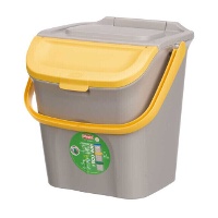 Poubelle Ecoway de 28 L empilable jaune