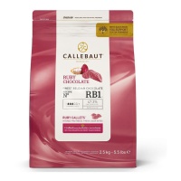 Pépites de chocolat fondantes Rubis 2,5 kg - Callebaut