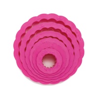 Couteaux circulaires frisés - Decora - 6 pcs.