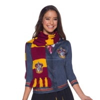 Foulard Harry Potter Gryffondor jaune et marron