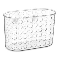 Tablette de douche avec ventouse 19 x 9,5 x 12 cm