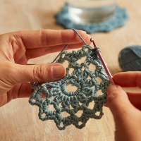 Kit de crochet - Dessous de verre style mandala - DMC