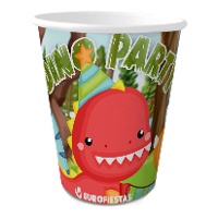 Verres de collection Dino Party - 8 unités