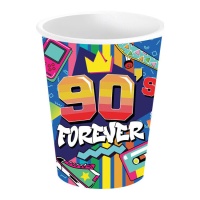 Verres 90's forever 240 ml - 6 pcs.