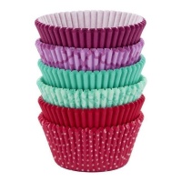 Capsules à cupcake au design assorti 5 cm - Wilton - 150 pièces