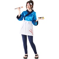 Costume de chef de sushi pour femmes