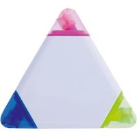 Surligneur triangulaire de 3 couleurs