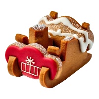 Emporte-pièces de traîneau de Noël 3D - Wilton - 4 unités