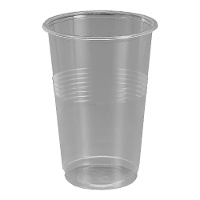 Verres en plastique transparent de 1 L - 5 unités