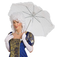 Parapluie blanc vintage