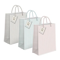 Sac cadeau Vichy 14 x 11,5 x 6,7 cm - 1 pc.