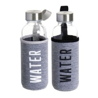 Bouteille d'eau de 400 ml avec couvercle - 1 pc.