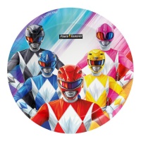 Assiettes Power Rangers 18 cm - 8 pièces