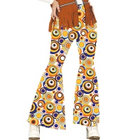 Pantalon hippie des années 70 pour femme