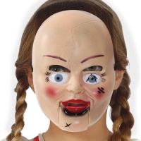 Masque de poupée d'horreur pour enfants