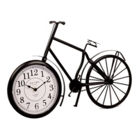 Horloge de table vélo noir - DCasa