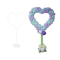 Cadre coeur de ballon pour ballons de 40 x 220 cm - 6 pièces - Liragram