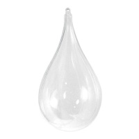 Goutte plastique rechargeable 10 x 5,5 cm - 1 pc.