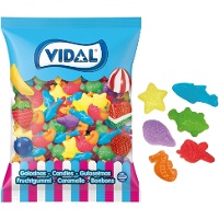 Sachet de bonbons gélifiés animaux marins - Ocean Mix Vidal - 1 kg