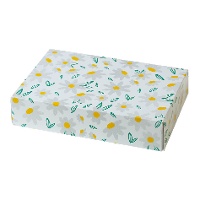 Boîte de 23,5 x 16 x 5 cm à marguerites
