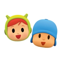 Masques de fête Pocoyo - 6 unités