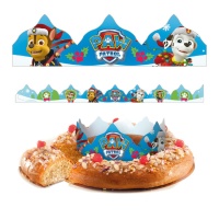 Couronnes Paw Patrol pour gâteau de roi - Dekora - 100 unités