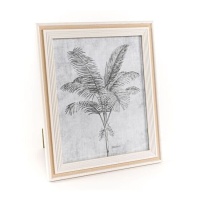 Cadre photo vintage palmier pour photos 20 x 25 cm - DCasa