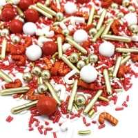 Saupoudreuses Holly Jolly 90 gr - Happy Sprinkles