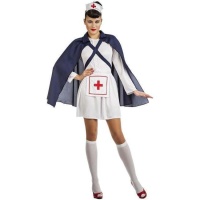 Costume d'infirmière rétro pour femme