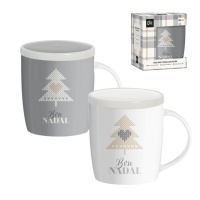 Mug nordique Bon Nadal 350 ml avec filtre à thé - 1 unité