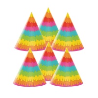 Chapeau de fête mexicain - 8 unités
